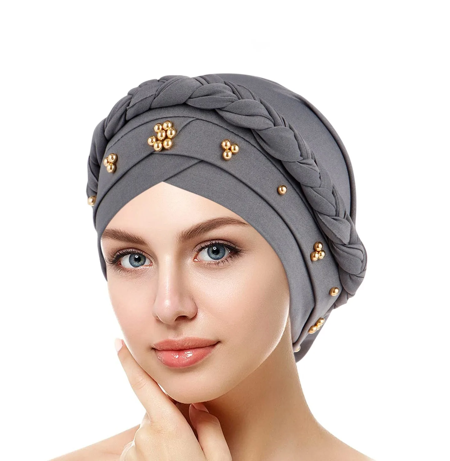 Muslim Turban Scarf for Women Islamic Inner Hijab Turban Cap Headwear Arab Wrap Head Scarf Hair