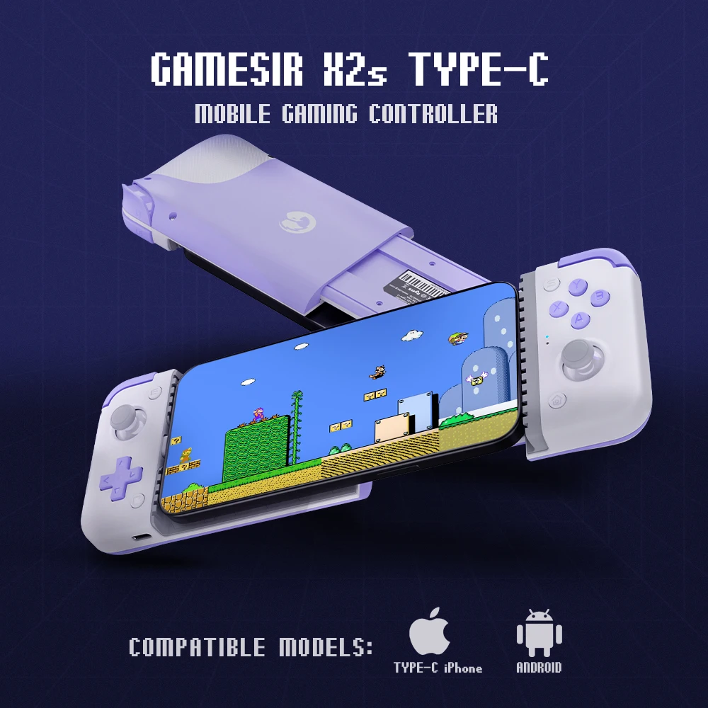 GameSir X2s Mobile Phone Gamepad Game Controller for Cloud Gaming Xbox Game Pass STADIA xCloud  Hall