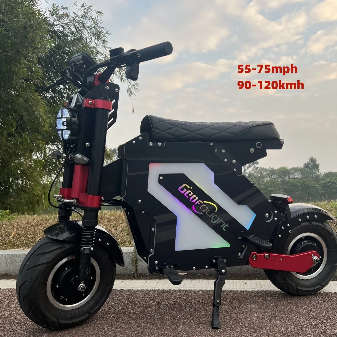 2024 New Arrivals Design Electric City Bike 72V 10000W 15000W Dual Motor Foldable Electric Scooters