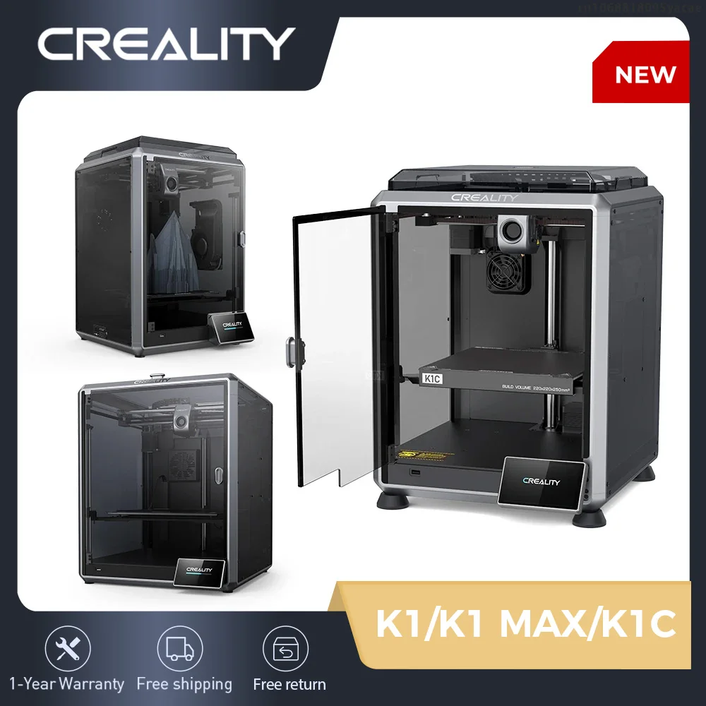 Creality k1/K1MAX /K1C 3D Printer Max. 32MM³/S Flow Hotend  Printing Speed 600MM /S Dual-gear Direct