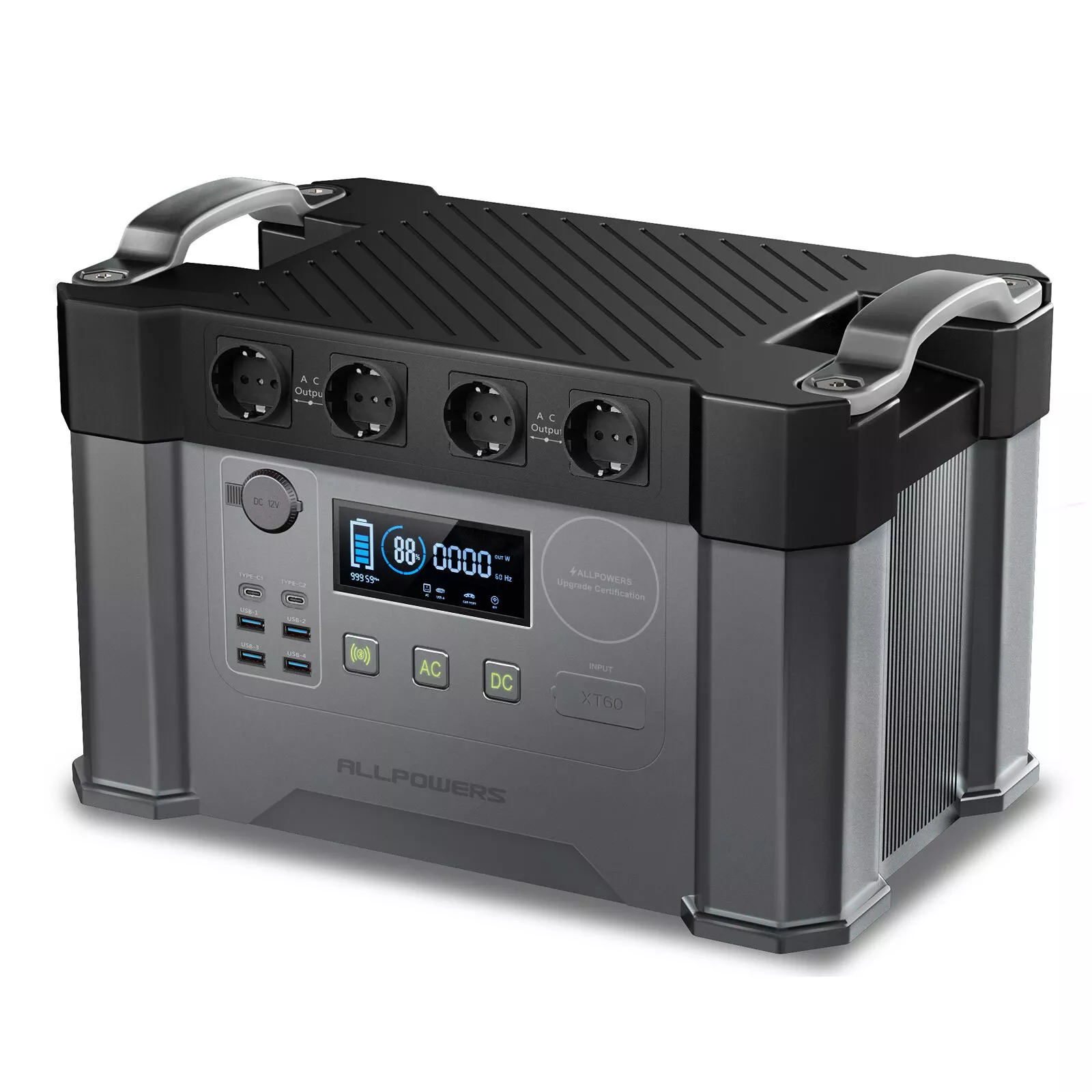 ALLPOWERS Portable Power Station 110 / 230V Solar Generator 2000W/700W/300W/200W Emergency Power