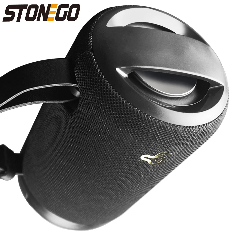 Bluetooth 5.0 Speaker Mage Bass with TF Card Playback AUX Input Play Subwoofer TWS Wireless Portable