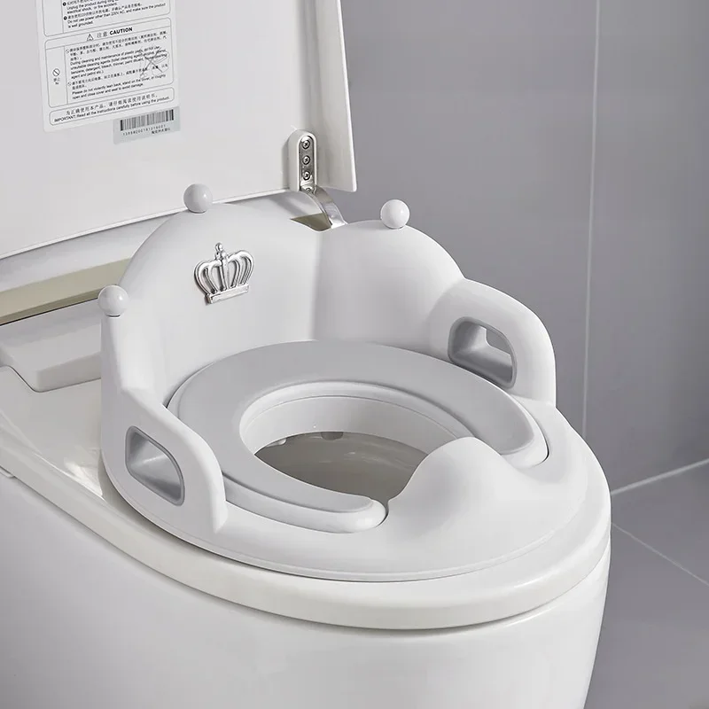 Baby and Child Toilet Seat Ring Female Baby and Little Boy Cushion Bedpan Cover Children's Toilet