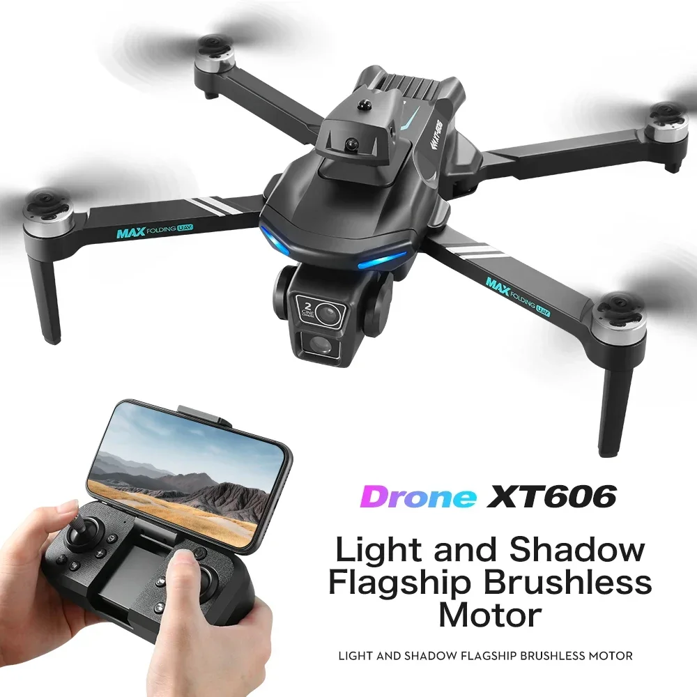 XT606 RC Drone Professional HD Camera Aerial Photography Brushless Motor Quadcopter WIFI GPS