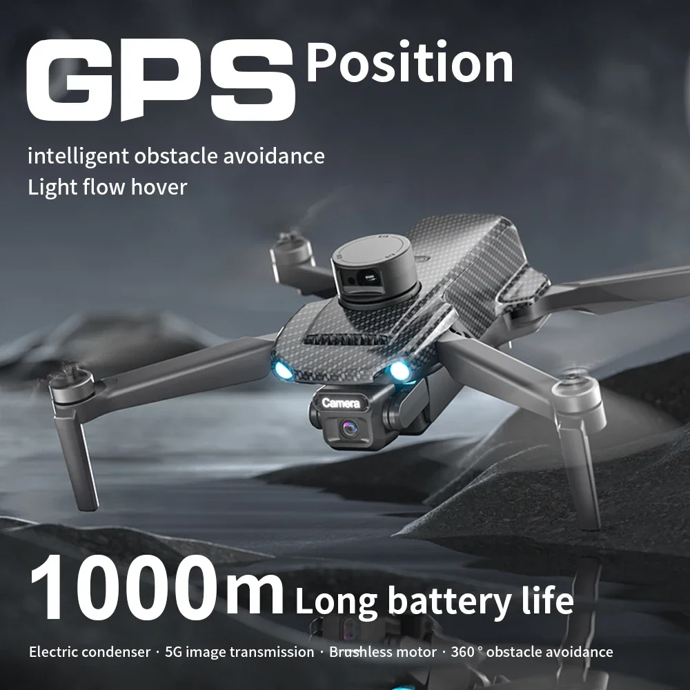 U99 Aerial drone GPS positioning 4K dual camera brushless motor aircraft laser obstacle avoidance