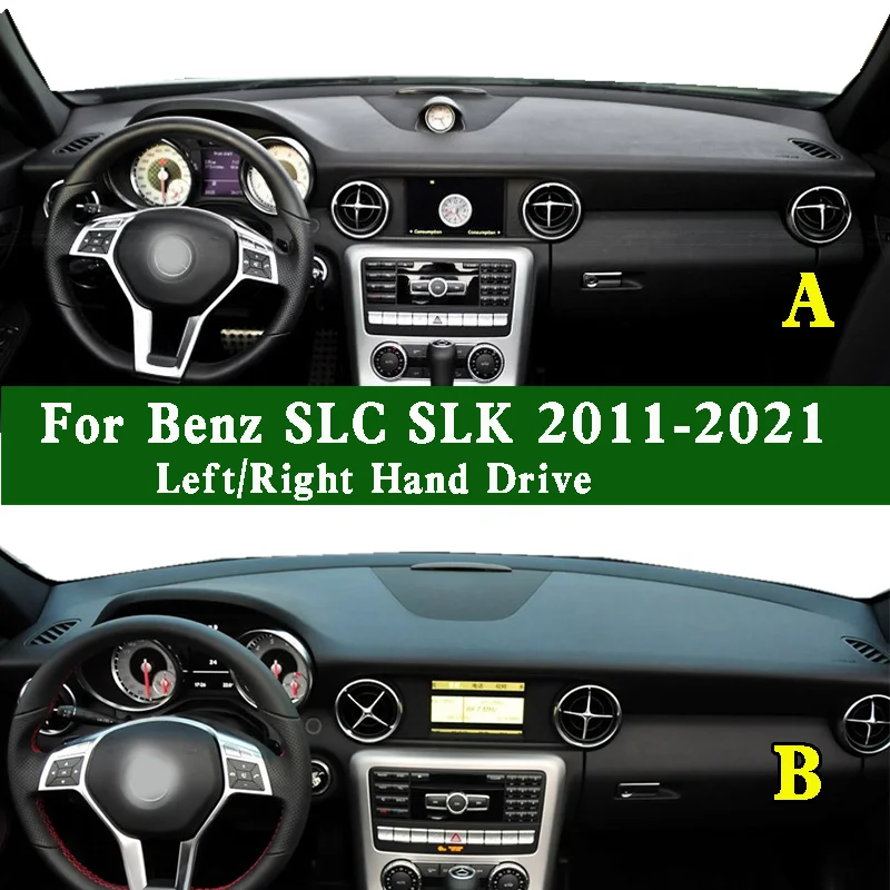 For Mercedes-Benz SLC SLK 2011-2021 300 200 180 R172 Dashmat Dashboard Cover Instrument Panel