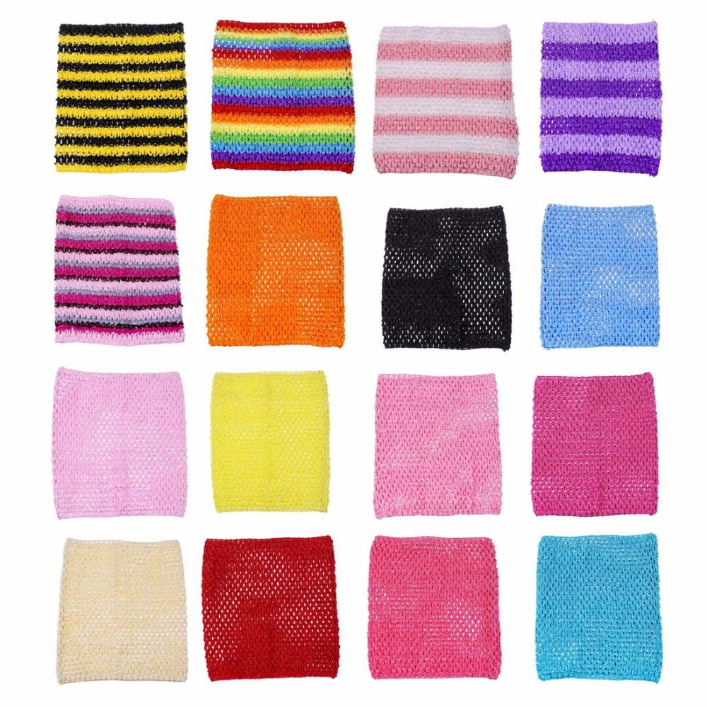 9inch Crochet tube top tutu top 9inch crochet headband girls pettiskirt tutu tops free shipping