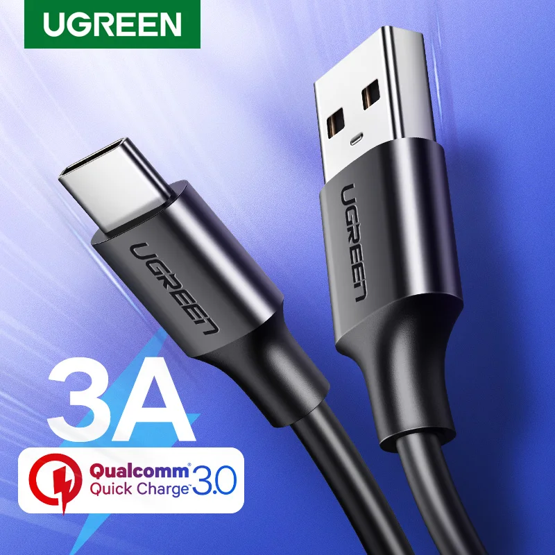 UGREEN USB C Cable Type C Cable 3A Fast Charging USB Cable for iPhone 15 Samsung S23 Xiaomi 11 Pro