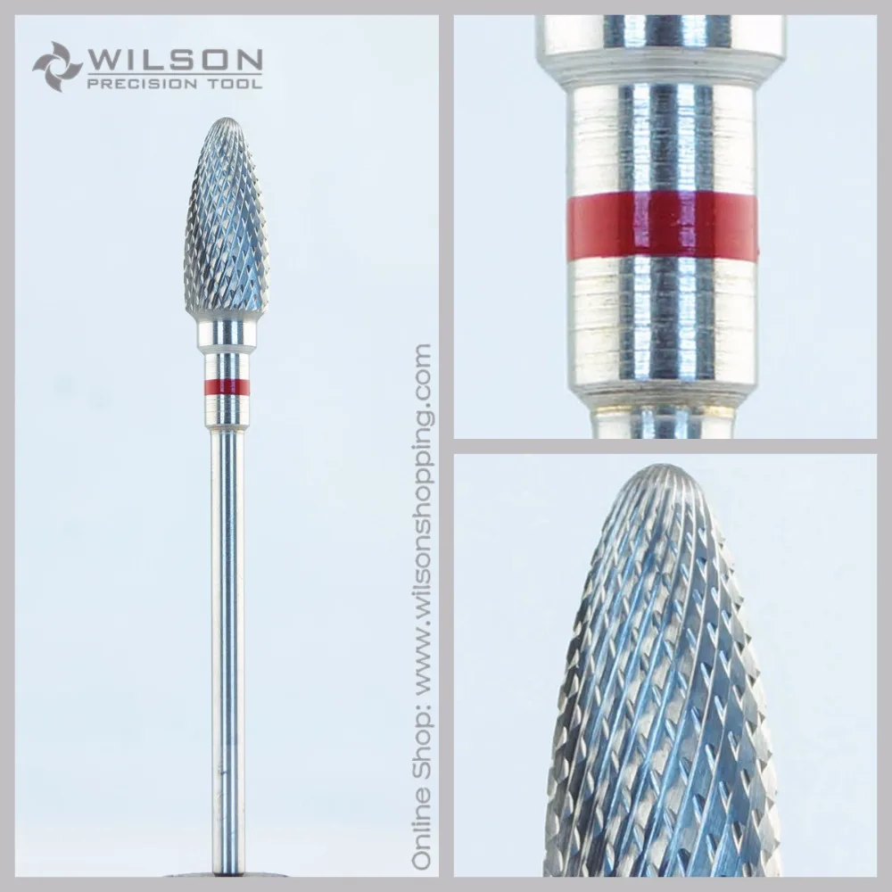 WILSON Cross Cut - Fine(5000227) - ISO 140 - Tungsten Carbide Burs - WILSON Carbide Nail Drill