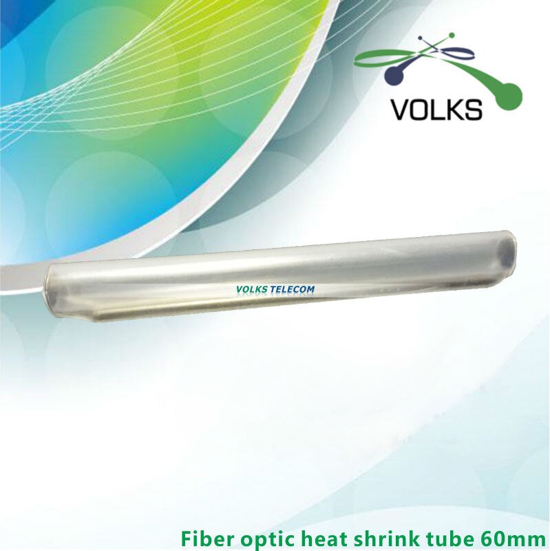 stainless steel 45mm 60mm Fiber optic heat shrink tube 100 pcs free shipping