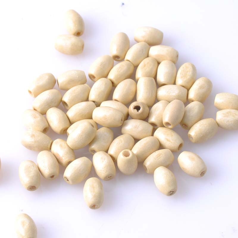 Burlywood Oval round Wooden Spacer Beads For Jewelry making DIY 8x6mm 500pcs MT0687X