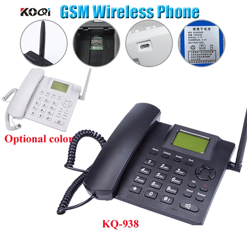 GSM cordless phone fixed wireless telephone desk phone FWP with 850/900/1800/1900MHz