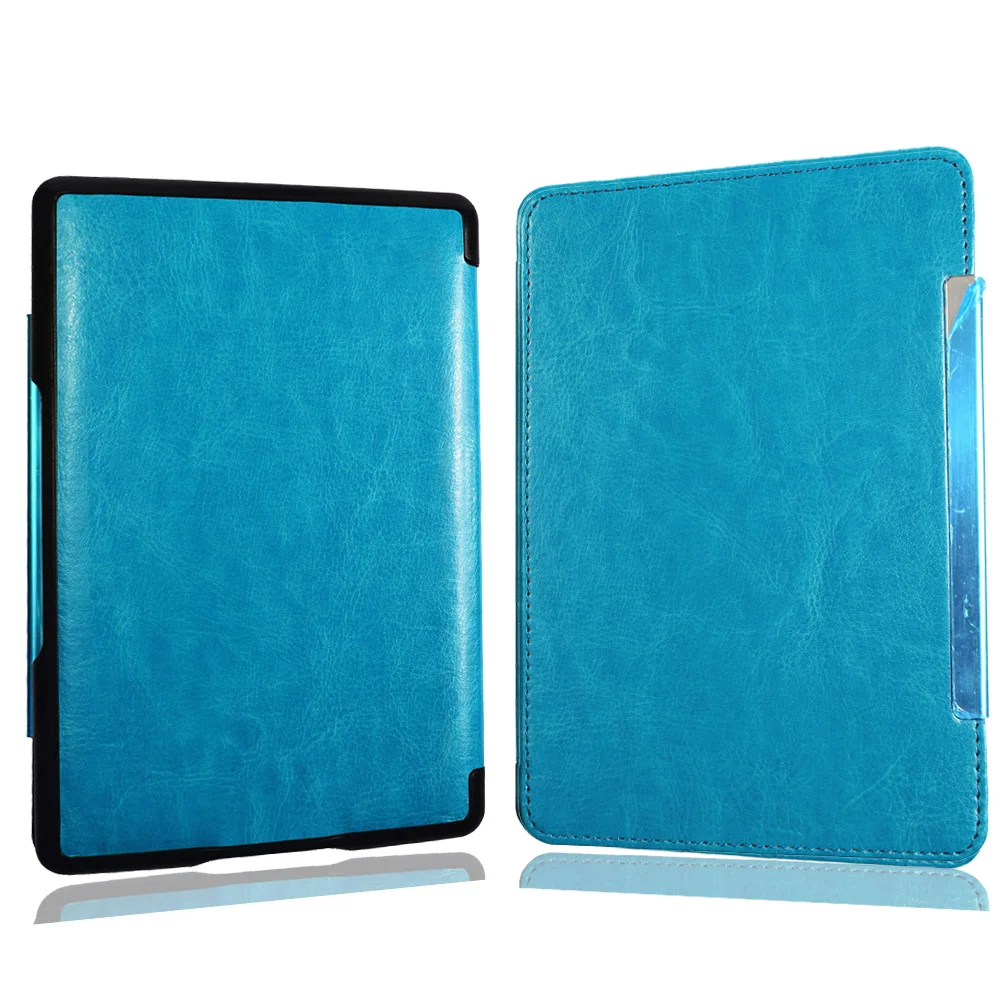 Afesar D01100 Magnet Closured Leather Cover Case For Amazon Kinlde 4 Kindle 5 Ebook Flip Case K4 K5