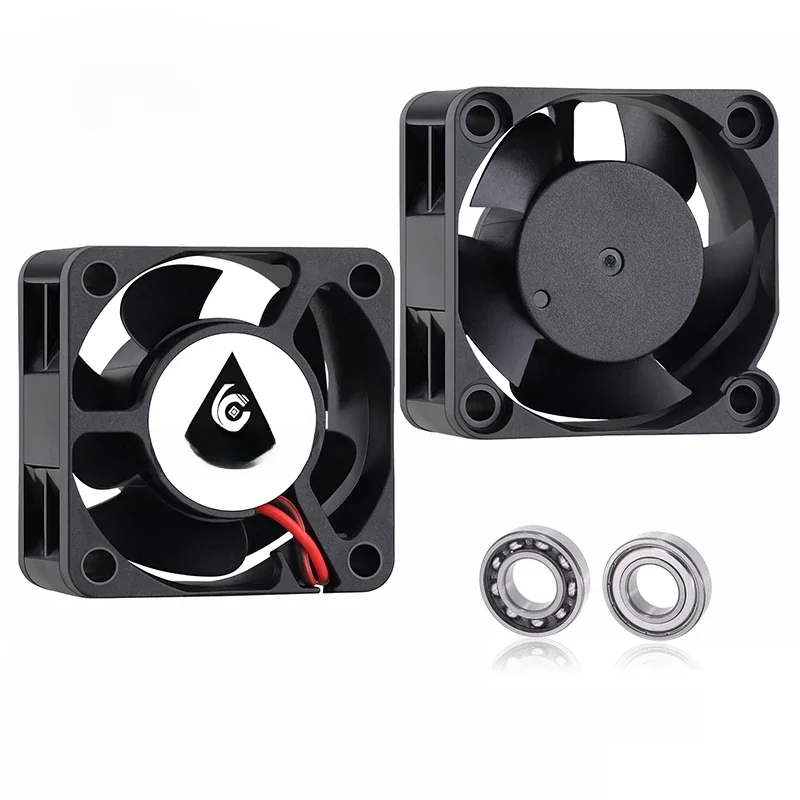 2PCS Gdstime 40mm 24V 12V 5V 4020 Mini Computer Case Cooling Fan Ball Bearing Sleeve Bearing 2Pin
