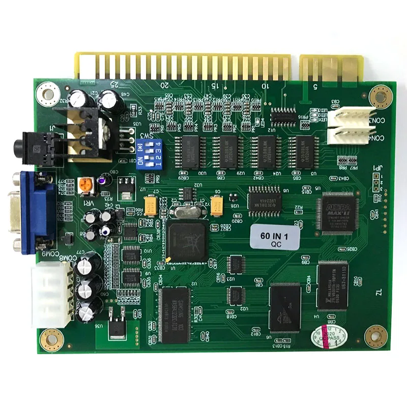 Jamma 60 in 1 Classical Game PCB for Tracking Ball Cocktail Arcade Machine UP Right Arcade Machine