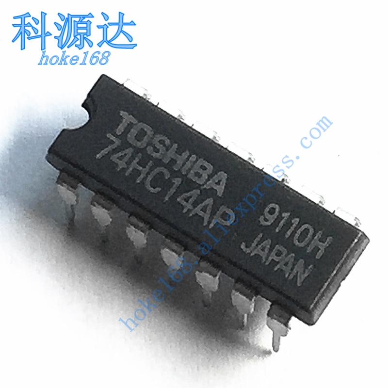 10pcs/lot TC74HC14AP DIP-14 74HC14AP Original In Stock