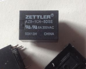 Free shipping AZ8-1CH-5DSE MINIATURE PC BOARD RELAY 6A 300VAC DIP5