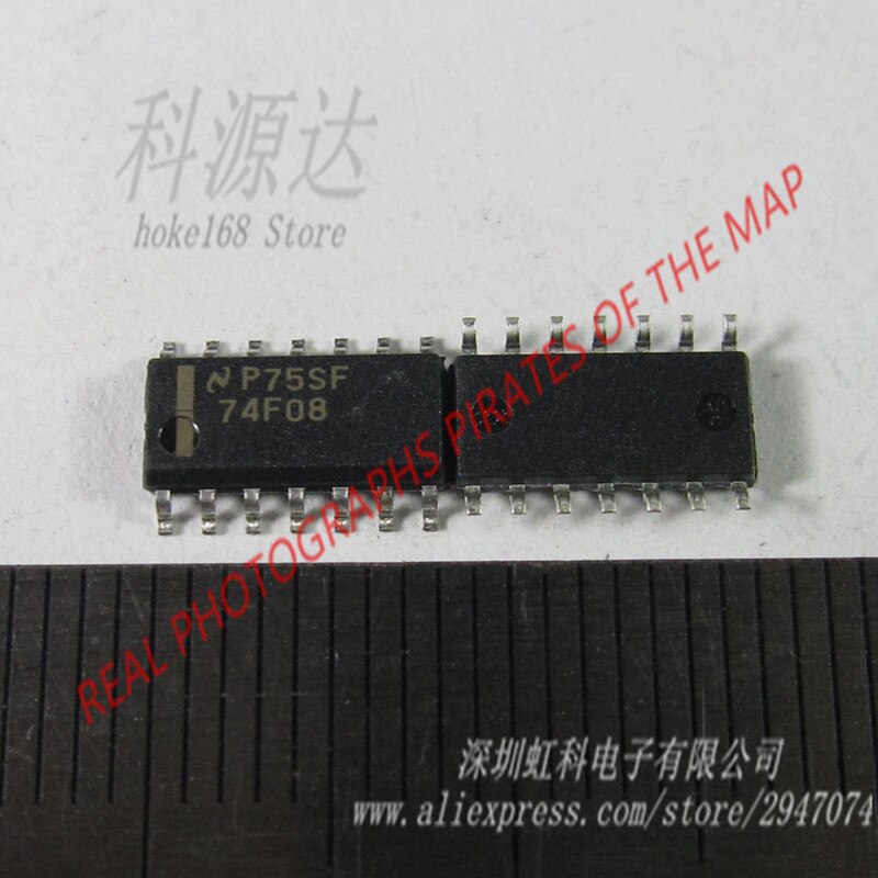 10pcs/lot 74F08SC SOIC14 74F08 In Stock