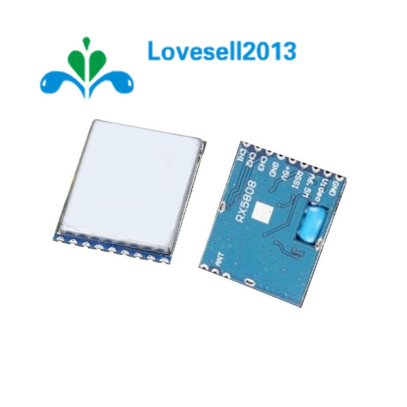 5.8GHz RX5808 -90dBm AV FM Wireless Audio Video Receiver Module