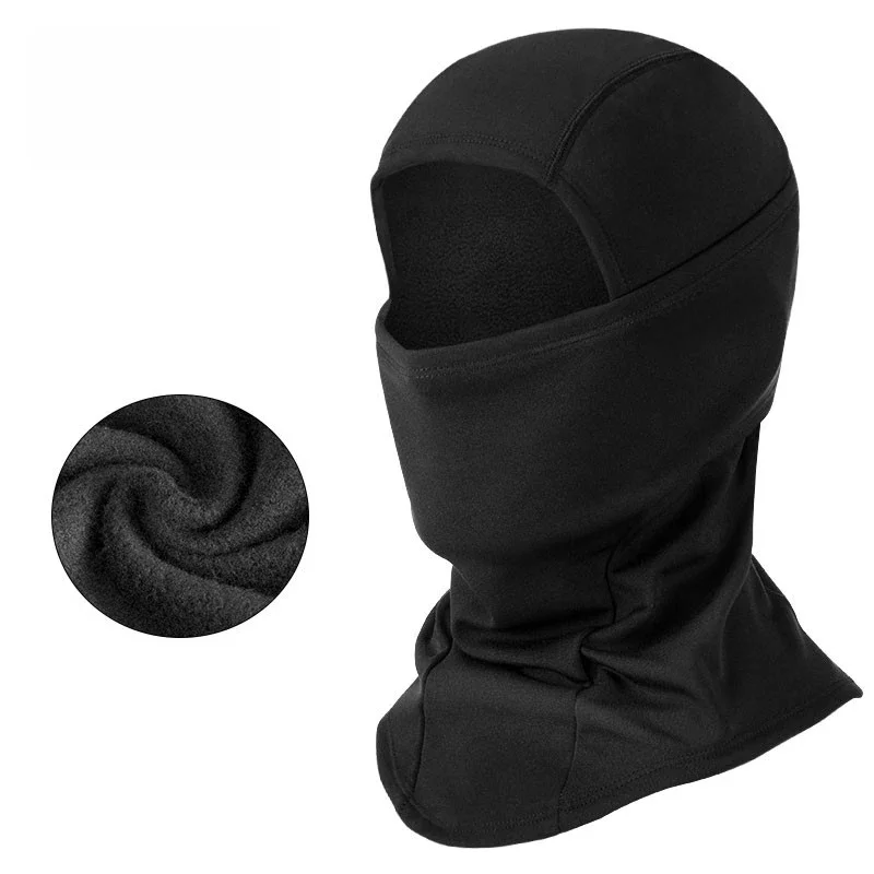 ROCKBROS Winter Cycling Mask Fleece Thermal Keep Warm Windproof Cycling Face Mask Balaclava Ski Mask