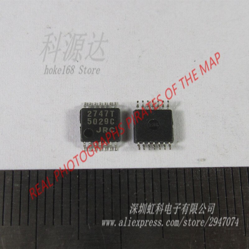 10pcs/lot NJM2747V-TE1 TSSOP14 2747T 2747V In Stock