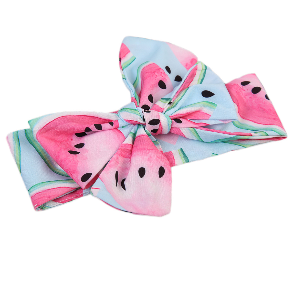 1PCs Kids Headwear Newborn Cotton Bow Hair Bands Kids Headband Stretch Turban Knot Head Wrap Hair Bands Hair