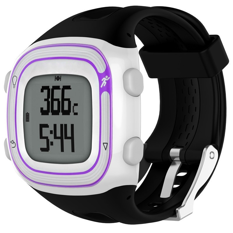 22cm 25cm Silicone Sports Bracelet Strap for Garmin Forerunner 10 15 GPS Smartwatch Replacement Band fit for Women & Man Str