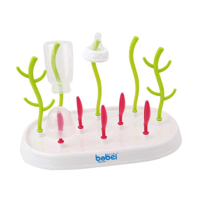 Baby Bottle Drying Rack Simple Tree Shape Cleaning Dryer Drainer Detachable Useful Infant Milk Cup Nipple Pacifier Holder