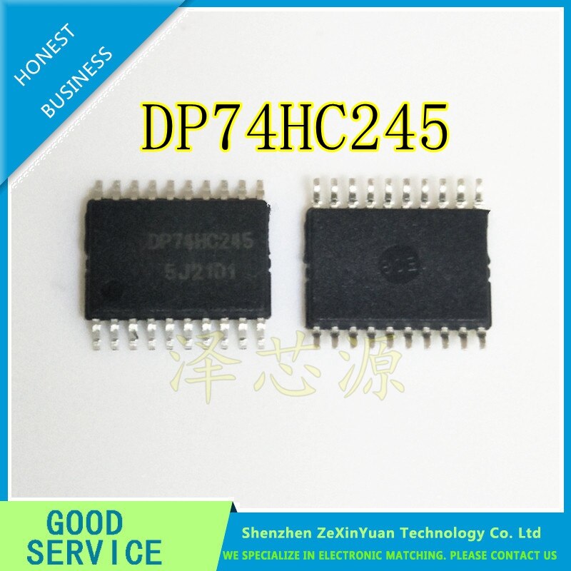 10PCS/LOT DP74HC245 74HC245 TSSOP-20 TRANSCEIVER NEW