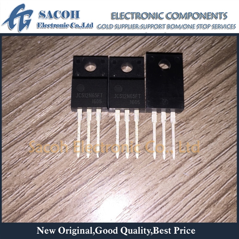 New Original 10PCS/Lot JCS12N65FT JCS12N65CT JCS12N65BT JCS12N60FT JCS12N60CT WWF12N65 TF12N65 SVF12N65F TO-220F 12A 650V MOSFET