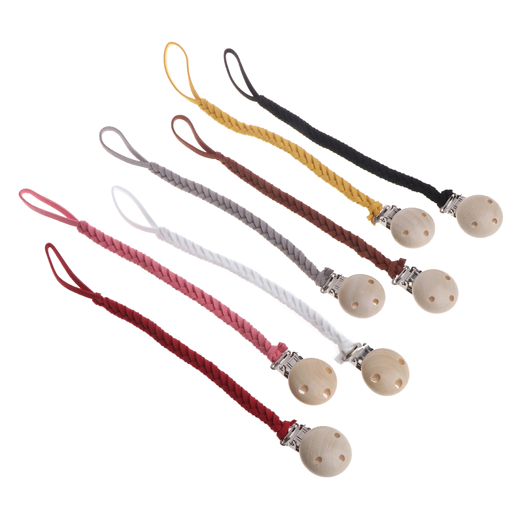 Pacifier Clips Chain Dummy Clip Pacifier Holder Nipple Soother Chain For Infant Baby Feeding #20/12