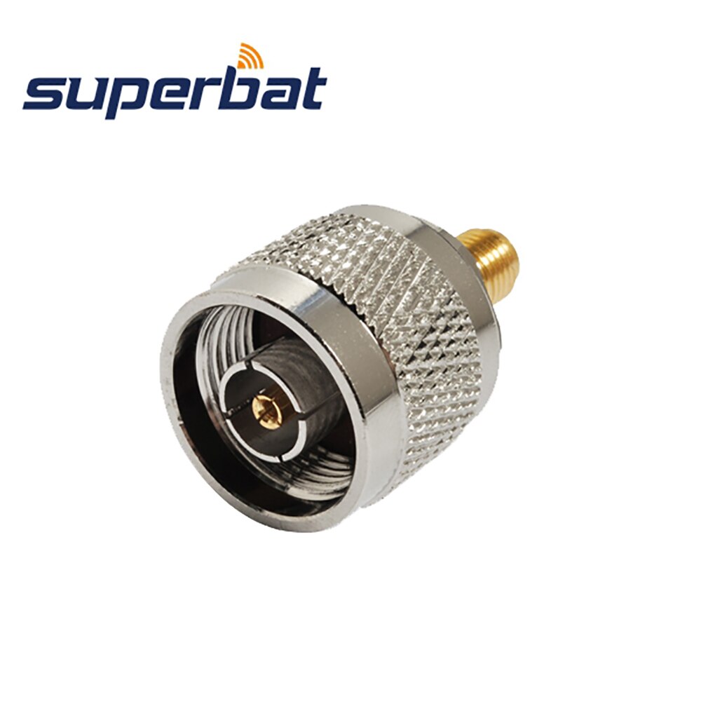 Superbat 5pcs SMA-N Adapter RP-SMA Female to RP-N Male Straight RF Coaxial Connector