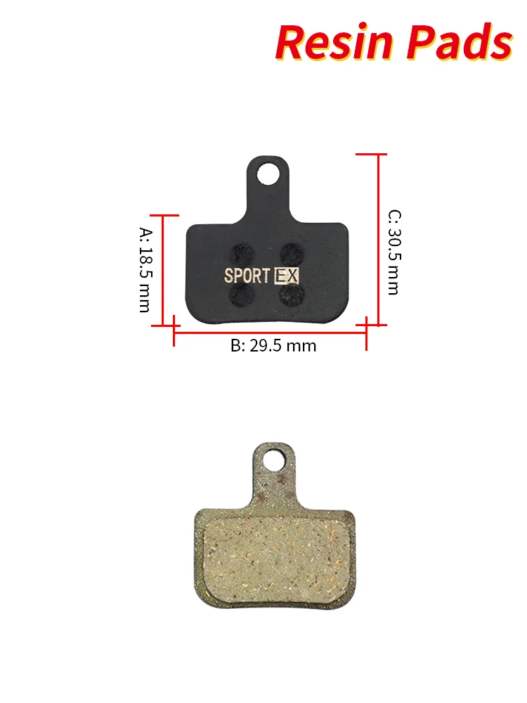 4 Pairs, Bicycle Brake Pads for AVID DB Elixir SRAM LEVEL TL & T Red Force eTap AXS Caliper, Sport