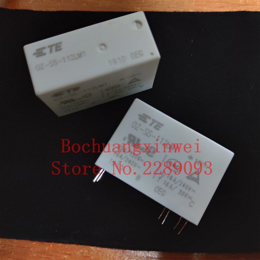Free Shipping 100% NEW Original OZ-SS-112LM1 0Z-SS-112LM1 OZ-SS-112LM OZ-SS-112 6PINS 16A 12VDC Power PC Board Relay