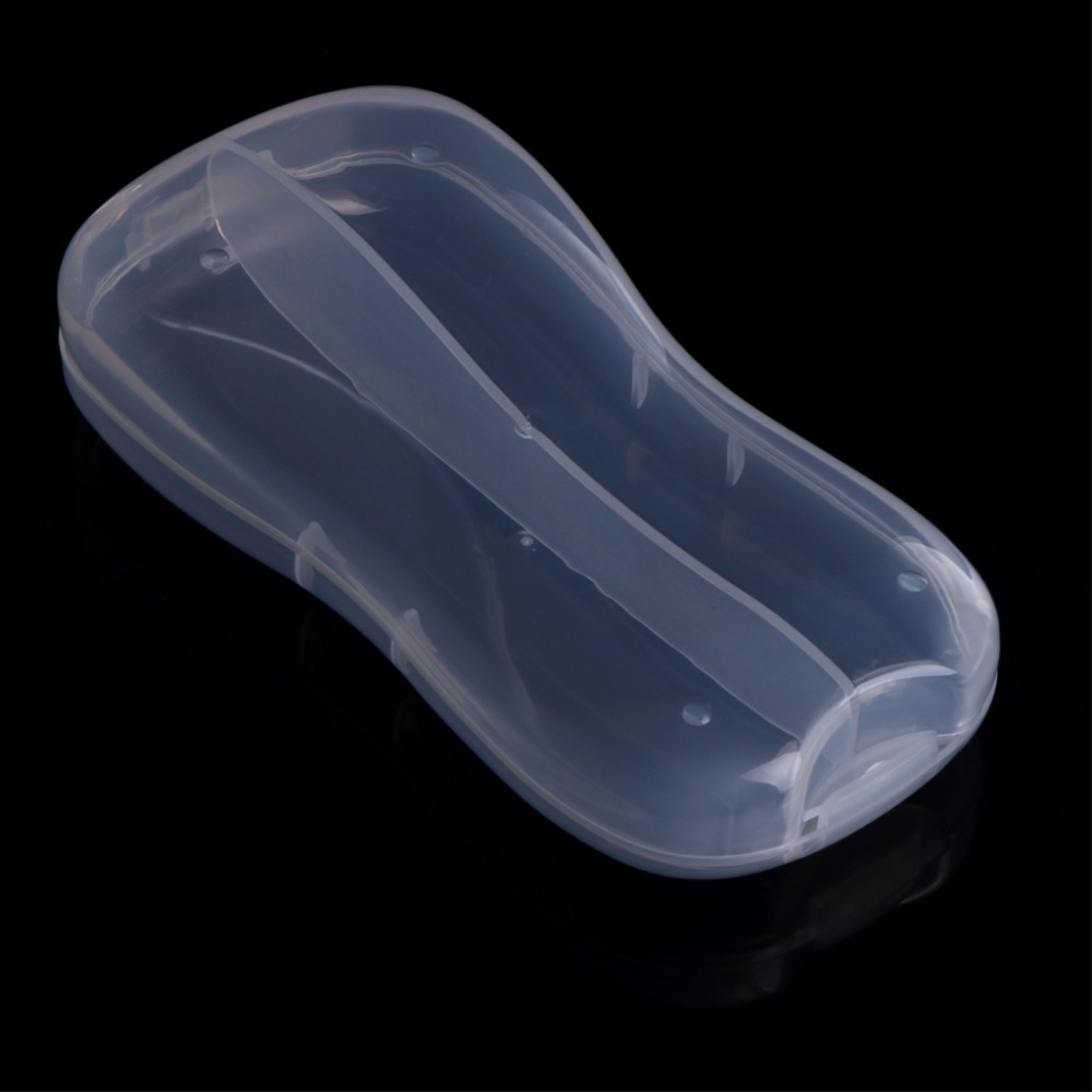 2018 New Portable Plastic Spoon Fork Travel Transparent Tableware Box Storage Organizer Case