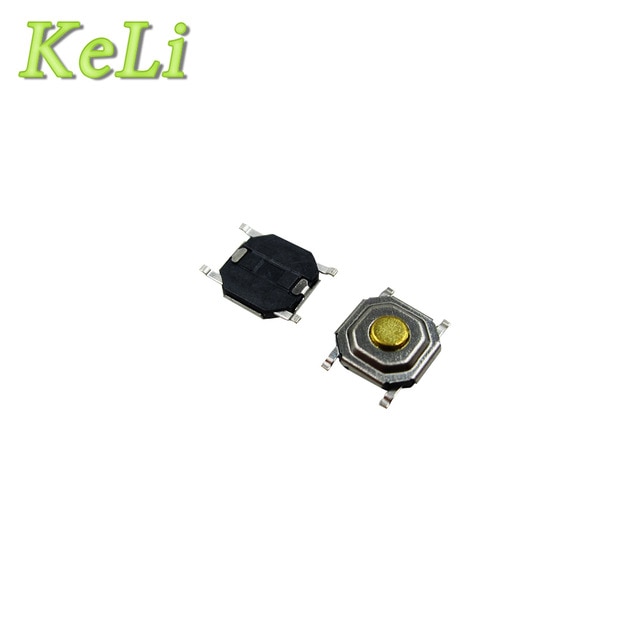 1000pcs 4x4x1.5 mm Waterpfoof Tactile Switches Push Button SMD Tact Switch 4*4*1.5 mm
