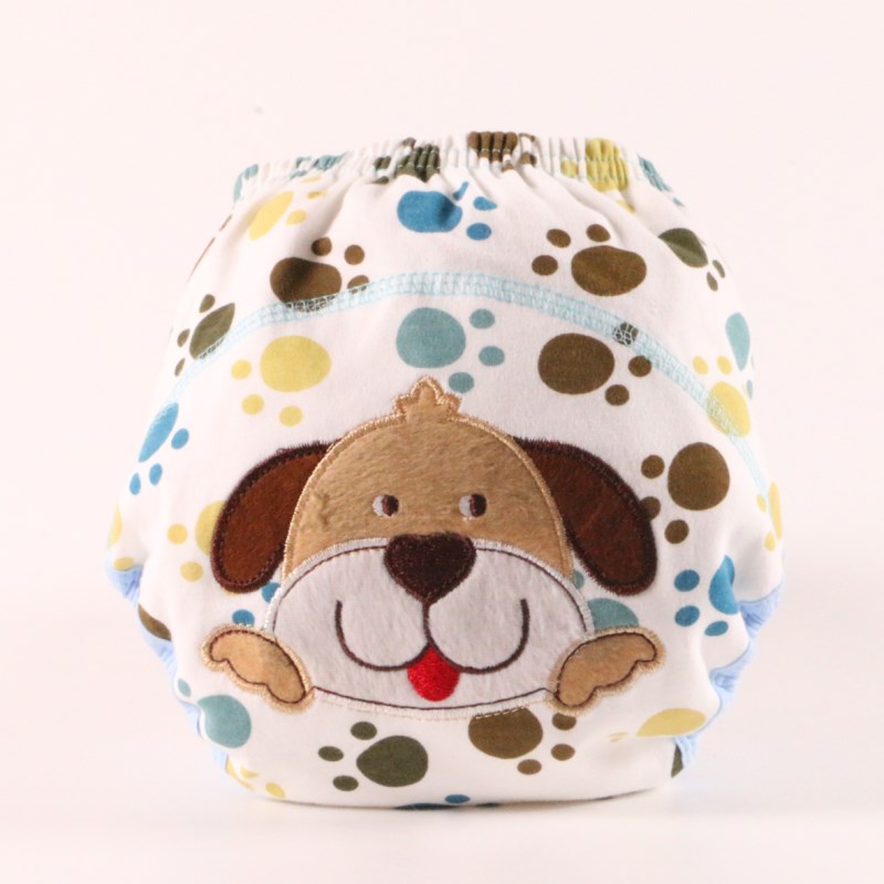 30Pc/lot Baby Learning Pants Waterproof Baby Training Pant Underwear Cotton Learning/study Infant Pants 6-15kg