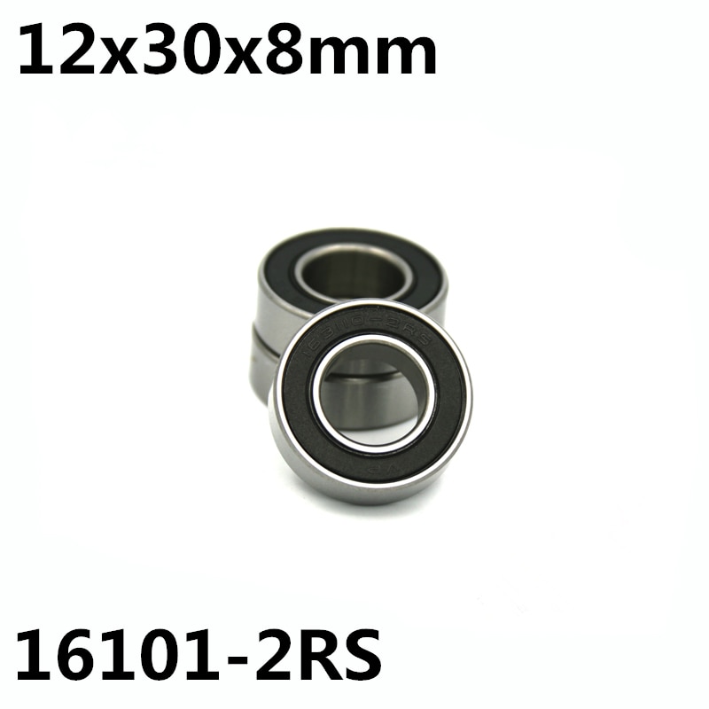 1Pcs 16101-2RS 12x30x8 mm Motor bearing Deep groove ball bearings 16101RS