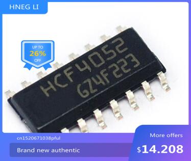 100% NEW Free shipping HCF4052M013TR HCF4052 SOP16 MODULE new in stock Free Shipping