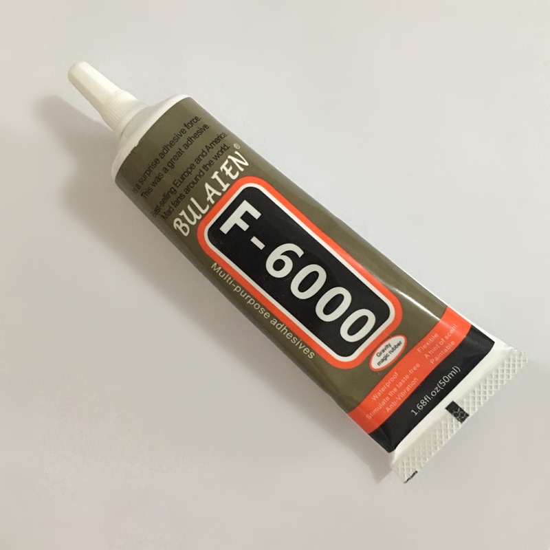 F6000 50ml Multipurpose Industrial Adhesive Jewelry Crafts Rhinestone Crystal DIY Fix Phone Screen Glass Glue Nail Gel DIY Tools