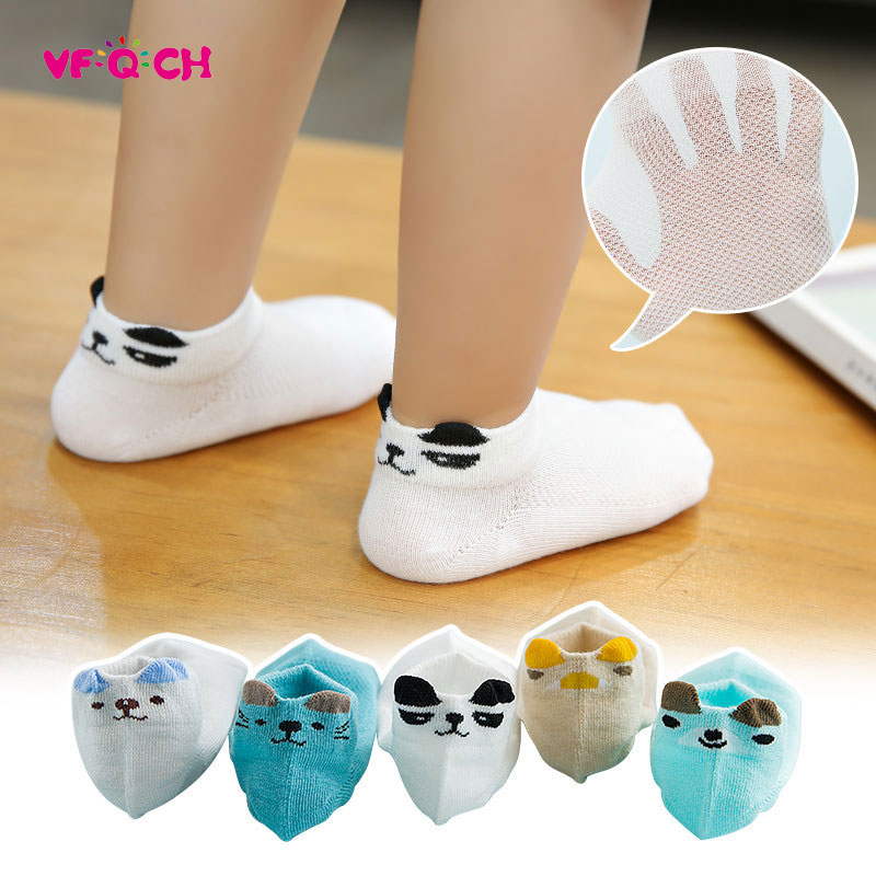 5Pair/Lot Kids Socks Boy Girls Short Sox Cartoon Cute Design Muti Types Cool Little Feet Children Sock