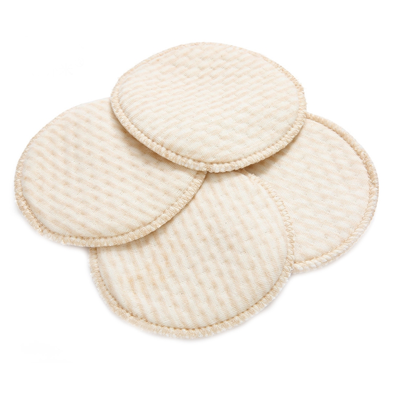 Soft 4pcs/bag Mommy Nursing Pad Washable Breast Pads Spill Prevention Breast Feeding Convenient