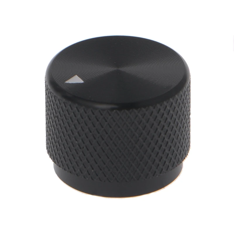 0.24" Dia Black Aluminum Rotary Control Potentiometer Knob 20mm x 16mm LW #Aug.26