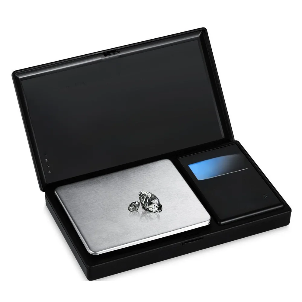 100g 200g 500g x 0.01g Digital kitchen Scale Jewelry Gold Balance Weight Gram LCD Pocket weighting