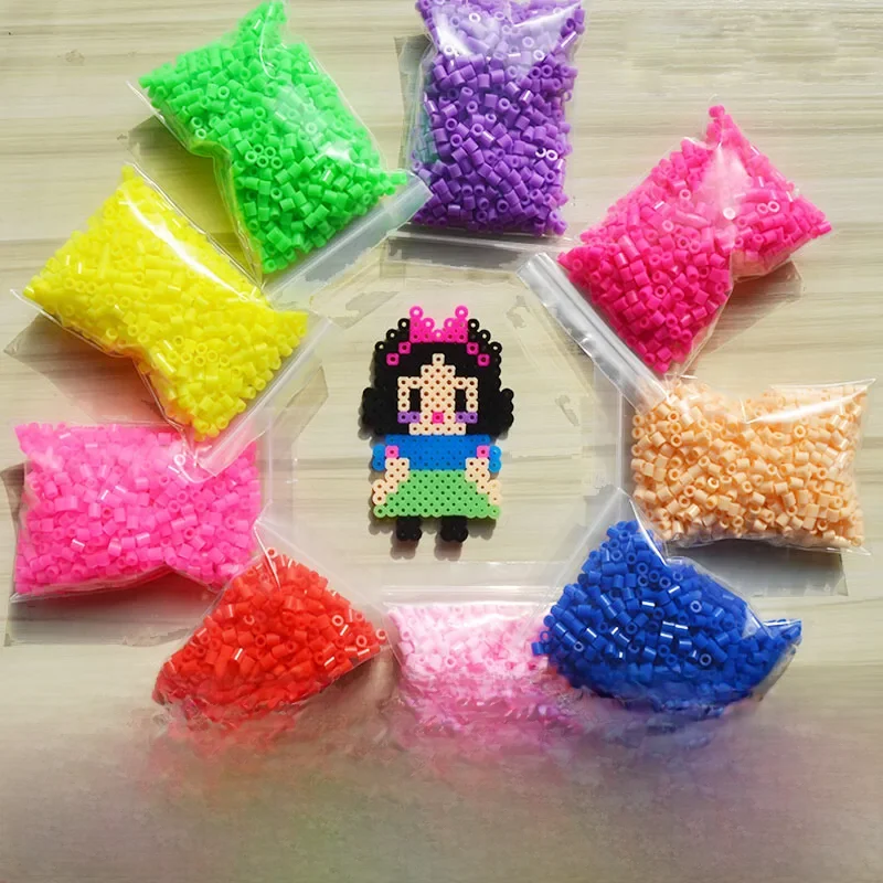 1000 PCS/ Bag 5mm perler PUPUKOU Hama Beads 36 Colors Kids Education Diy Toys 100% Quality Guarantee