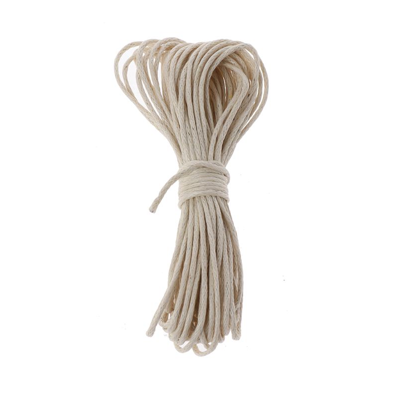 1mm Waxed Cotton Cord Baby Teether Accessories 5m Rope Waxed Twisted String Thread Line For DIY Jewelry Making