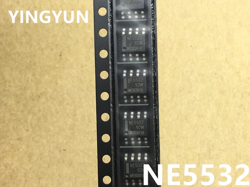 20PCS/LOT NE5532 NE5532N NE5532DR 5532 N5532 SOP-8 Dual Opampm Operational Amplifier
