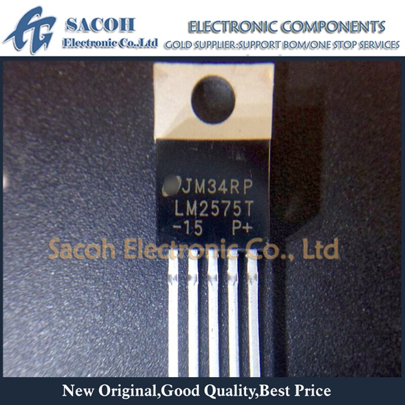 New Original 5PCS/Lot LM2575T-15 LM2575V-15 LM2575-15 TO-220 1A 15V Voltage Regulator