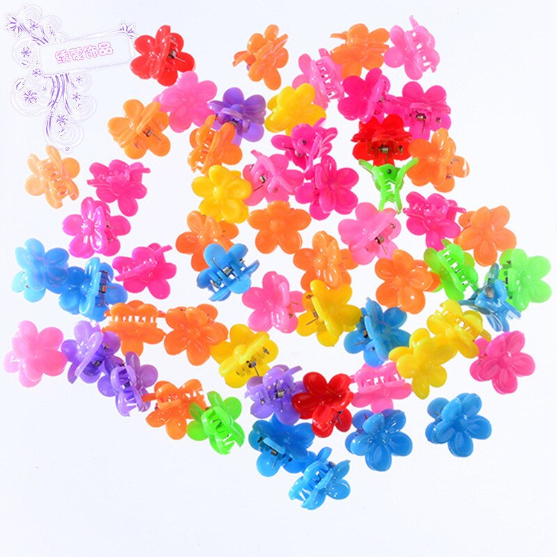 50 Pcs/Lot New butterfly Baby Kids Hair Clips Hair Claws Lovely For Child Cute Hair Accessories Fashion For Student Headwear