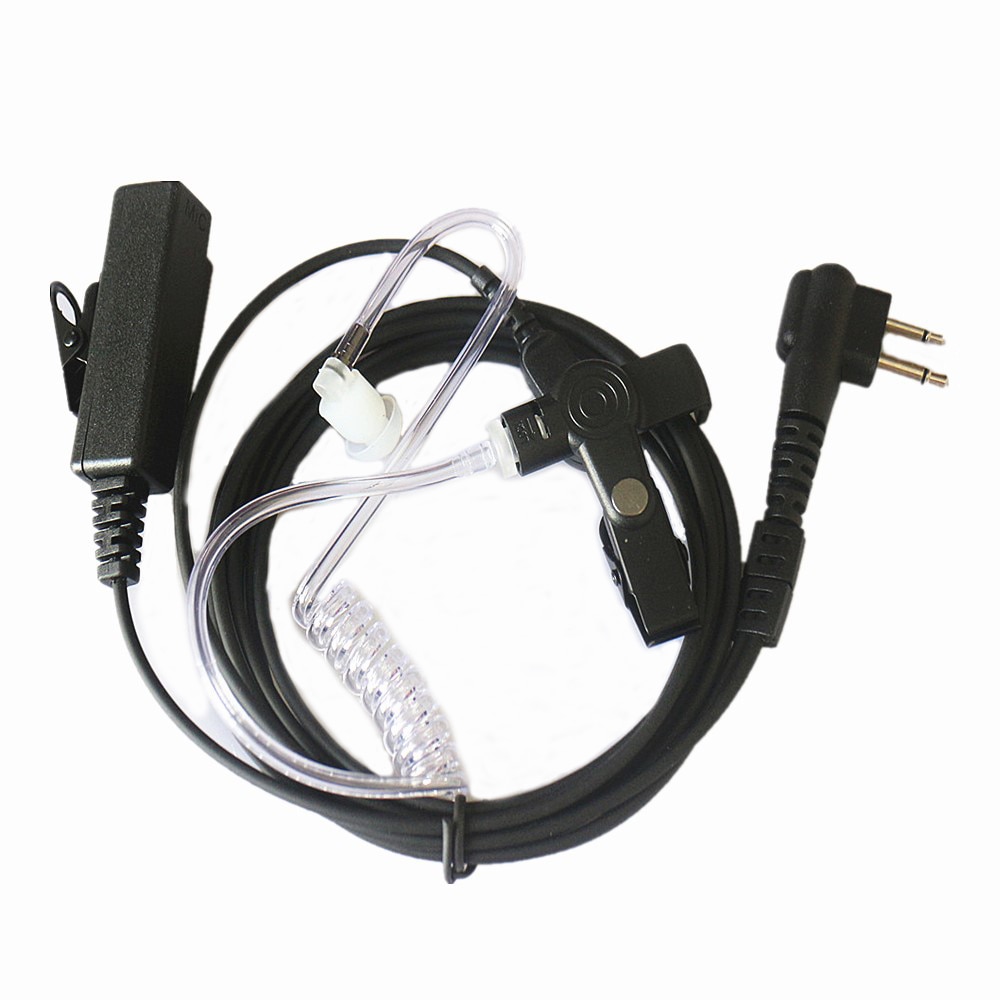 10x Acoustic Covert Liston Only Headset Earpiece PTT For Motorola Two Way Radio CP88 CP040 CP100 CP110 CP125 CP150 CP200 CP300